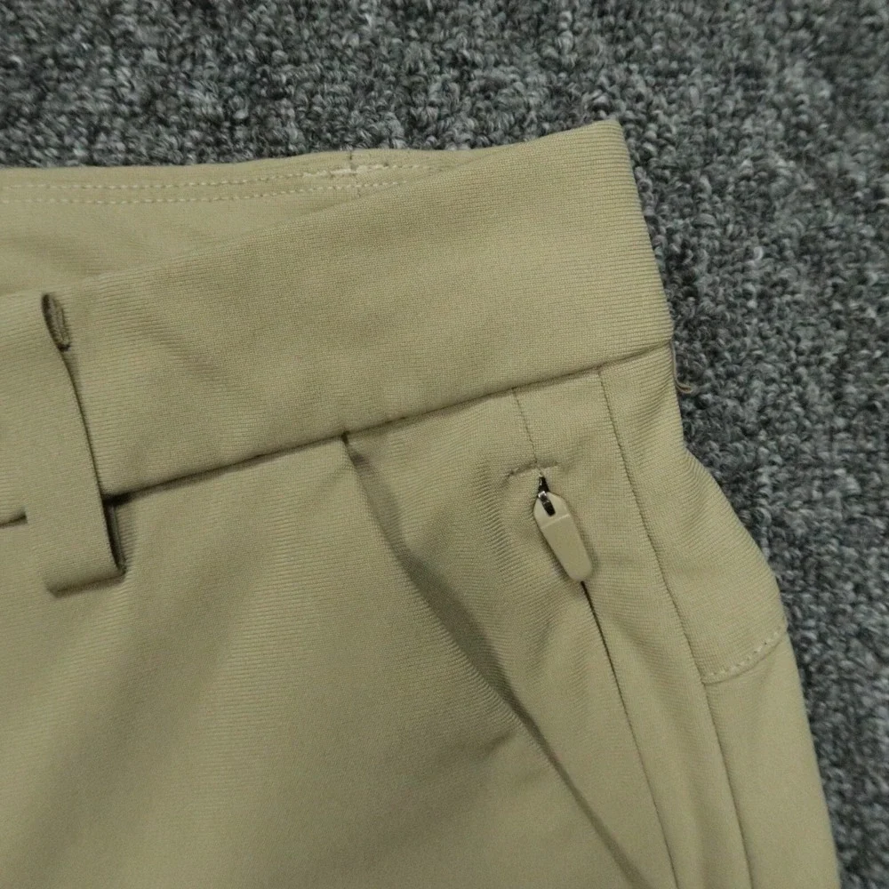 Lululemon Pants Men 34x33 Khaki‎ Tan Commission Classic Warpstreme Chino Trouser